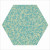 Winckelmans Hexagon Porphyry Blue - 508
