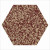 Winckelmans Hexagon Porphyry Red - 510